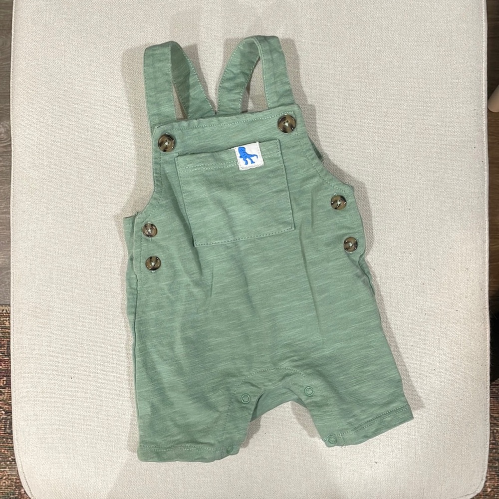 Green overalls